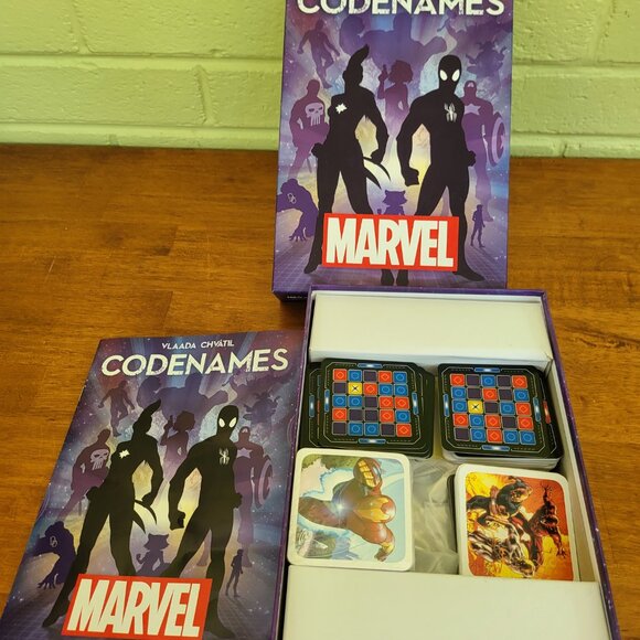 Marvel CODENAMES Card Game 2021 by Vlaada Chvatil USAopoly 2-8 players 15 min T1 - Picture 3 of 5
